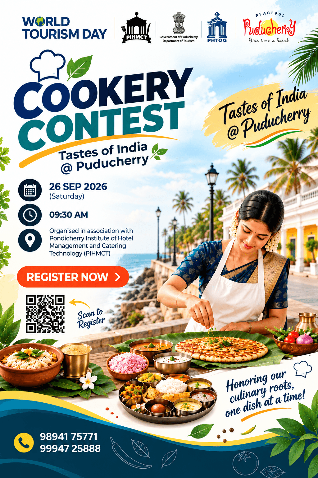 Cookery Contest – Tastes of India @ Puducherry — photo 1