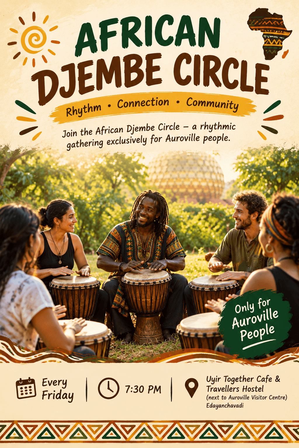 African Djembe Circle — photo 1